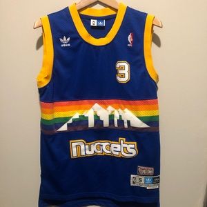 Allen Iverson Denver Nuggets Adidas Vtg Jersey